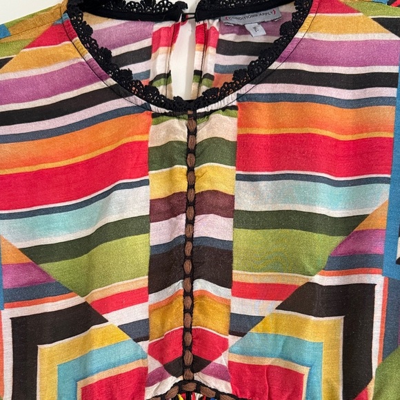 Anthropologie Conditions Apply Kynsa Tunic Sz S - Picture 9 of 10